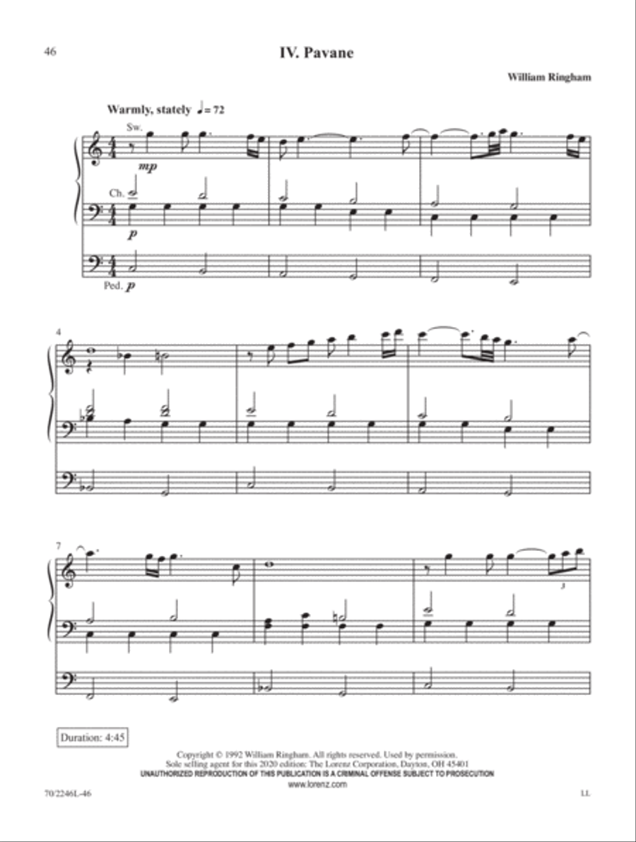 Pomp and Pageantry Organ Solo scores gallery preview page 10
