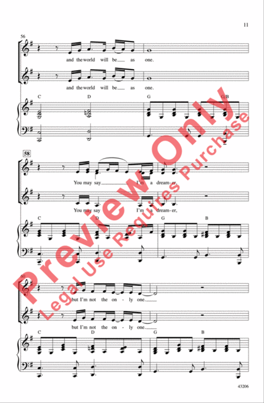 Imagine Imagine Women's Choir scores gallery preview page 11
