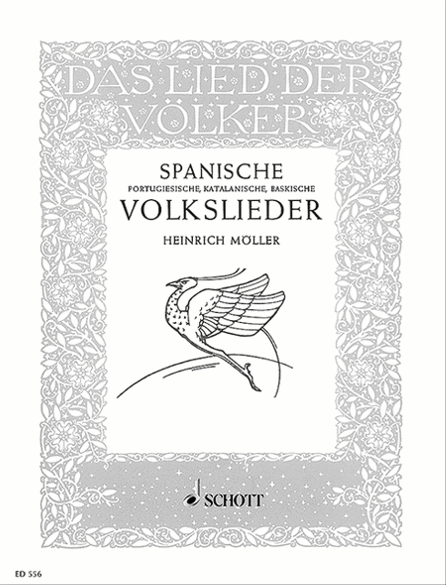 Spanische und portugiesische Volkslieder Voice Solo scores gallery preview page 1