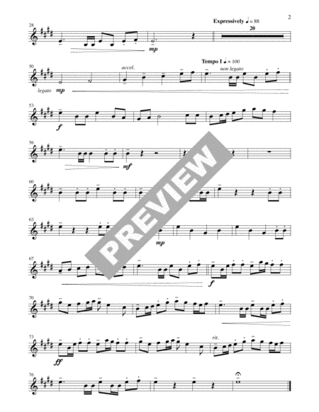 Melodic Gloria - Instrument edition