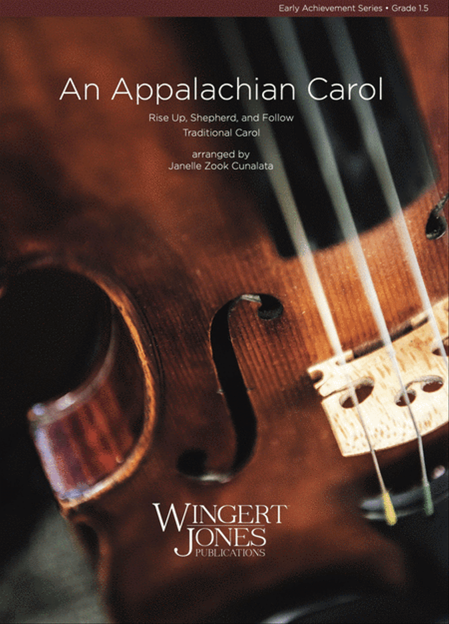 An Appalachian Carol String Orchestra scores gallery preview page 1