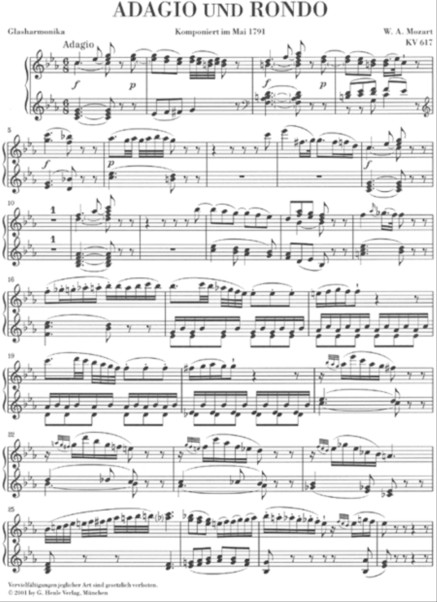 Adagio and Rondo K617 Adagio and Rondo K617 Woodwind Ensemble scores gallery preview page 8