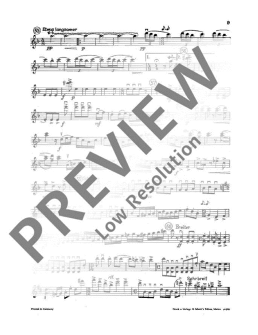 Frühlingserwarten Violin scores gallery preview page 12