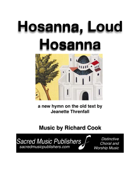 Hosanna, Loud Hosanna PIANO VOCAL image number null