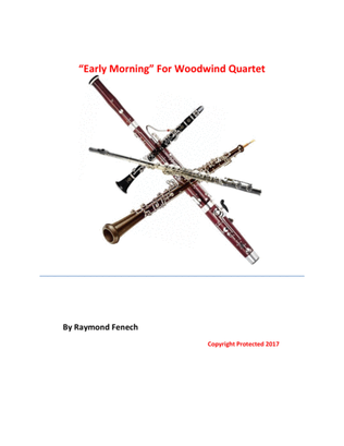 "Early Morning" for Woodwind Quartet