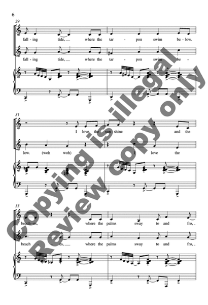 Where the Orange Blossoms Grow (Choral Score) image number null