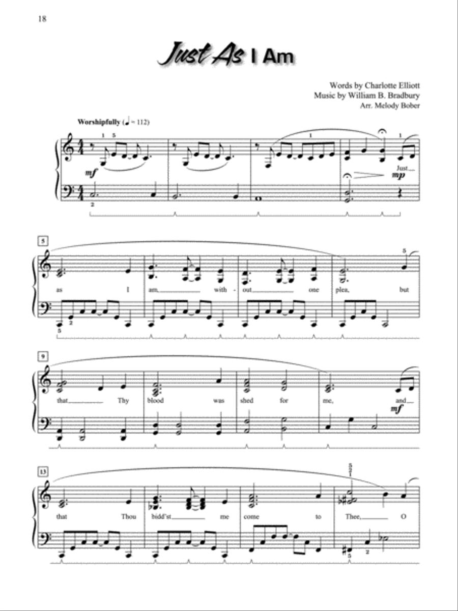 Play Hymns, Book 4 Piano Solo scores gallery preview page 3
