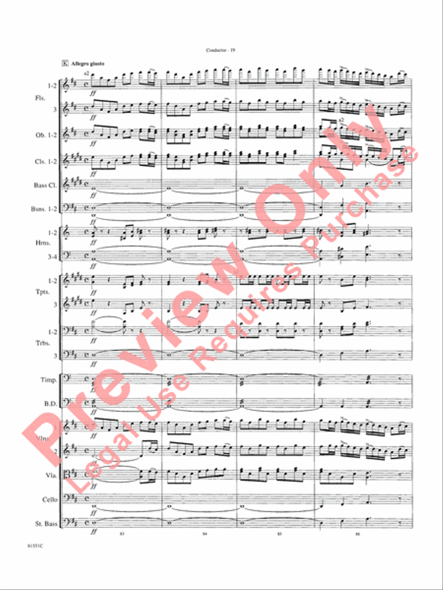 Toccata Toccata Full Orchestra scores gallery preview page 22