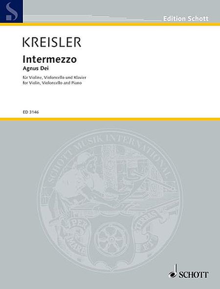 Book cover for Kreisler F Intermezzo (fk)