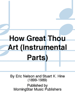 How Great Thou Art (Instrumental Parts)