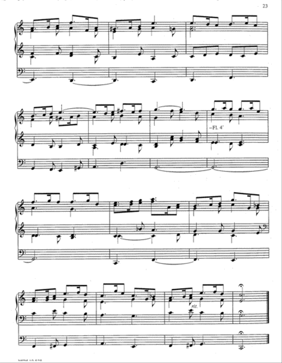 Partita on St. Anne Partita on St. Anne Organ scores gallery preview page 11