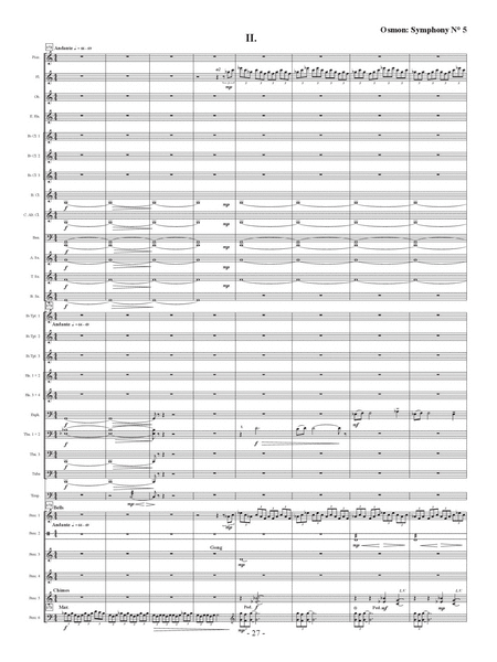 Symphony No. 5 for Wind Ensemble