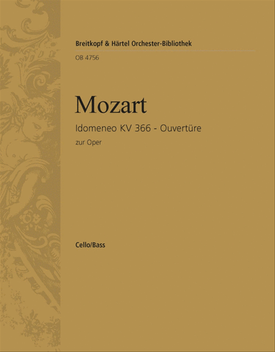 Idomeneo. Ouverture KV 366
