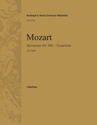 Idomeneo K. 366 - Overture