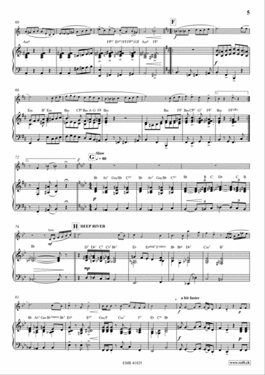 Fascinatin' Gospels Tenor Recorder scores gallery preview page 6