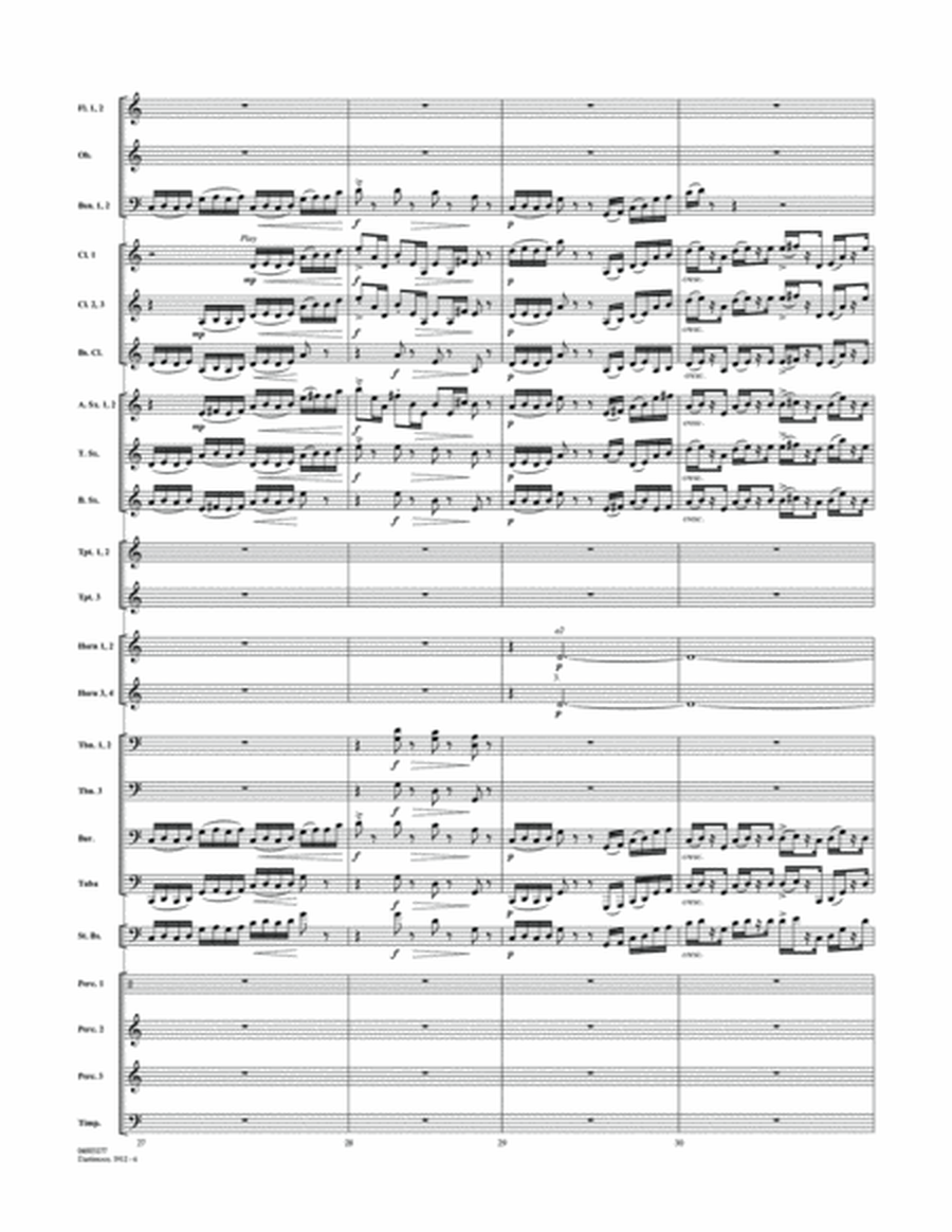 Dartmoor, 1912 (from War Horse) - Full Score