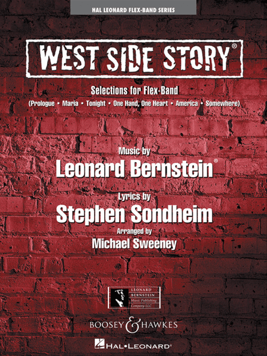 West Side Story (Selections for Flex-Band) Concert Band scores gallery preview page 1