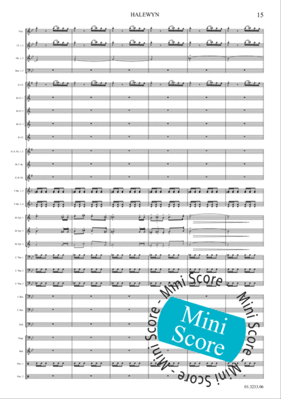 Halewijn Concert Band scores gallery preview page 21