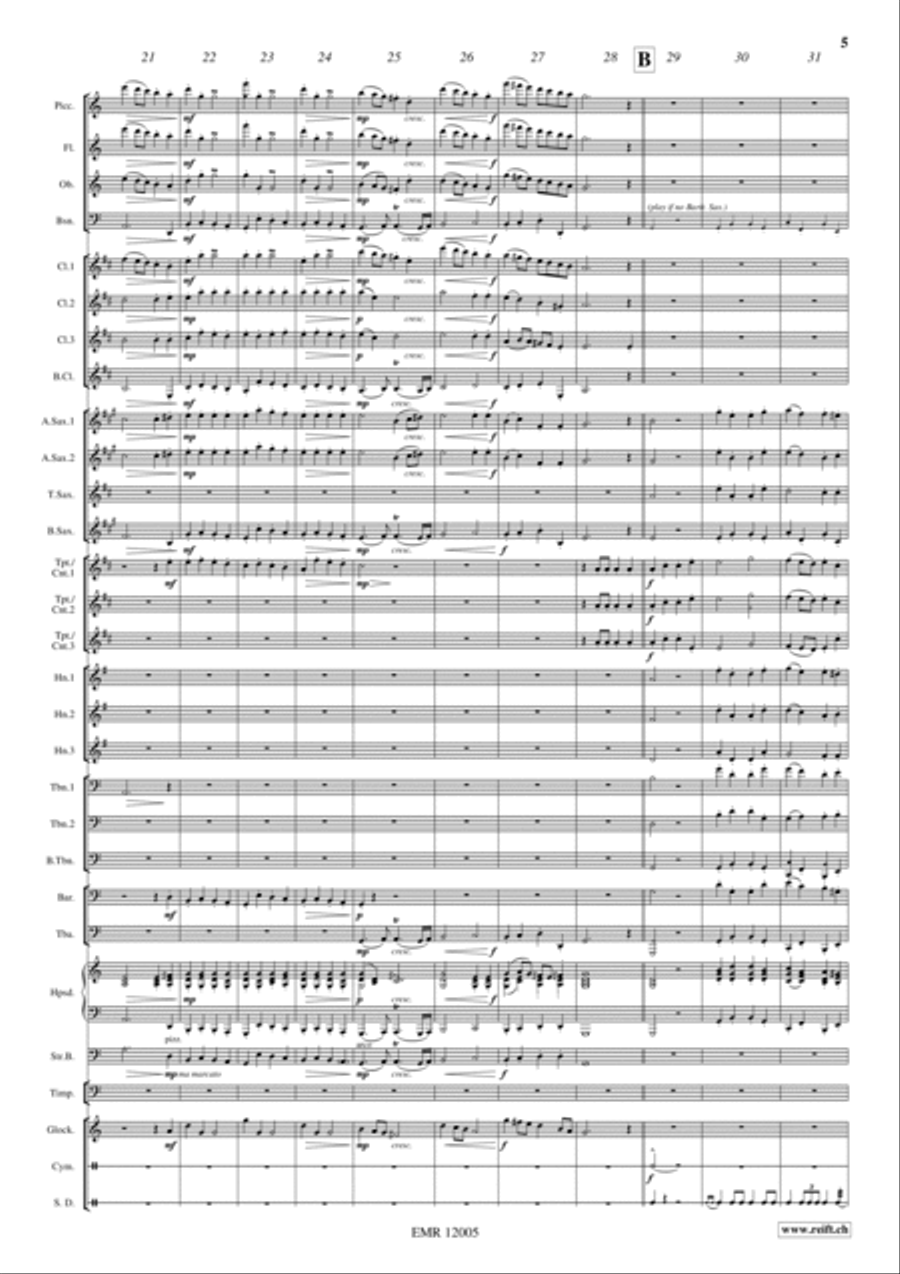 L' Armement L' Armement Concert Band scores gallery preview page 5