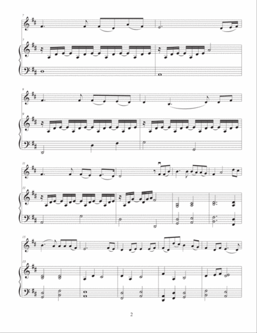 Yet Not I But Through Christ In Me Violin Solo scores gallery preview page 3
