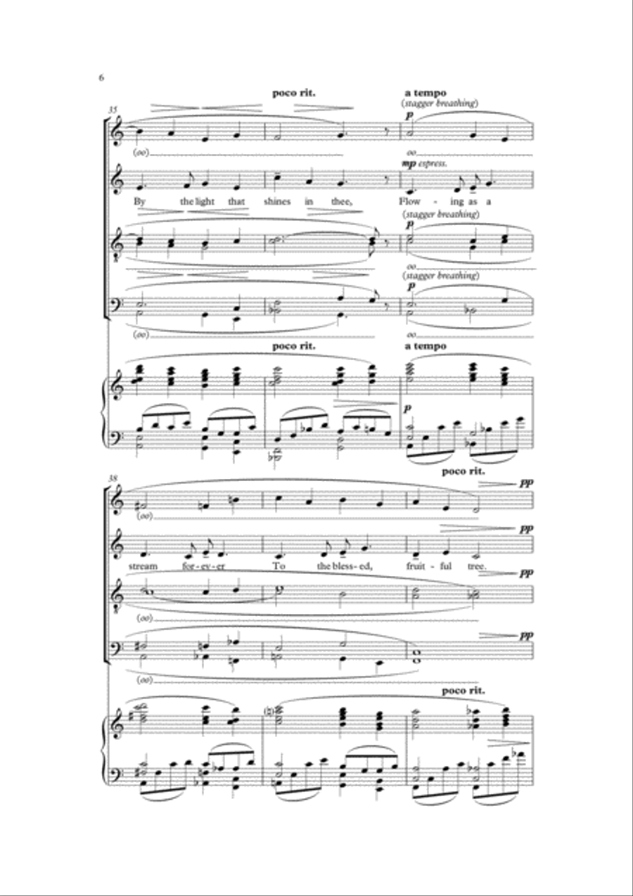 Suo-gan (Rest in me) 4-Part scores gallery preview page 3