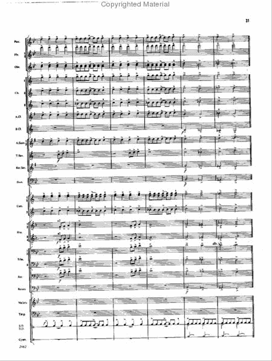 Invicta Concert Band scores gallery preview page 32
