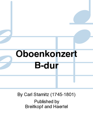 Book cover for Oboe Concerto in B flat major