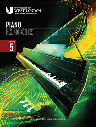 Book cover for LCM Piano Handbook 2021-2024: Grade 5