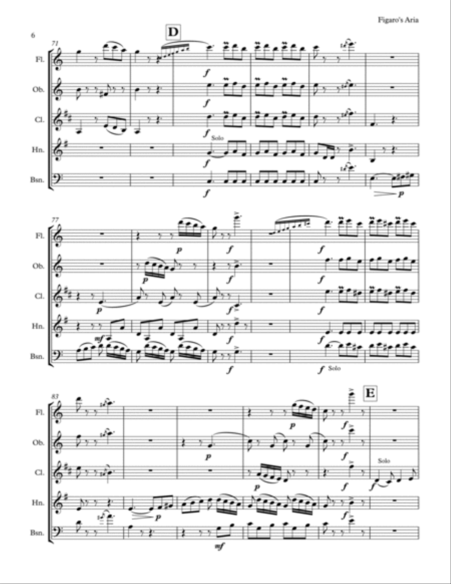 Rossini: Figaro's Aria from 
