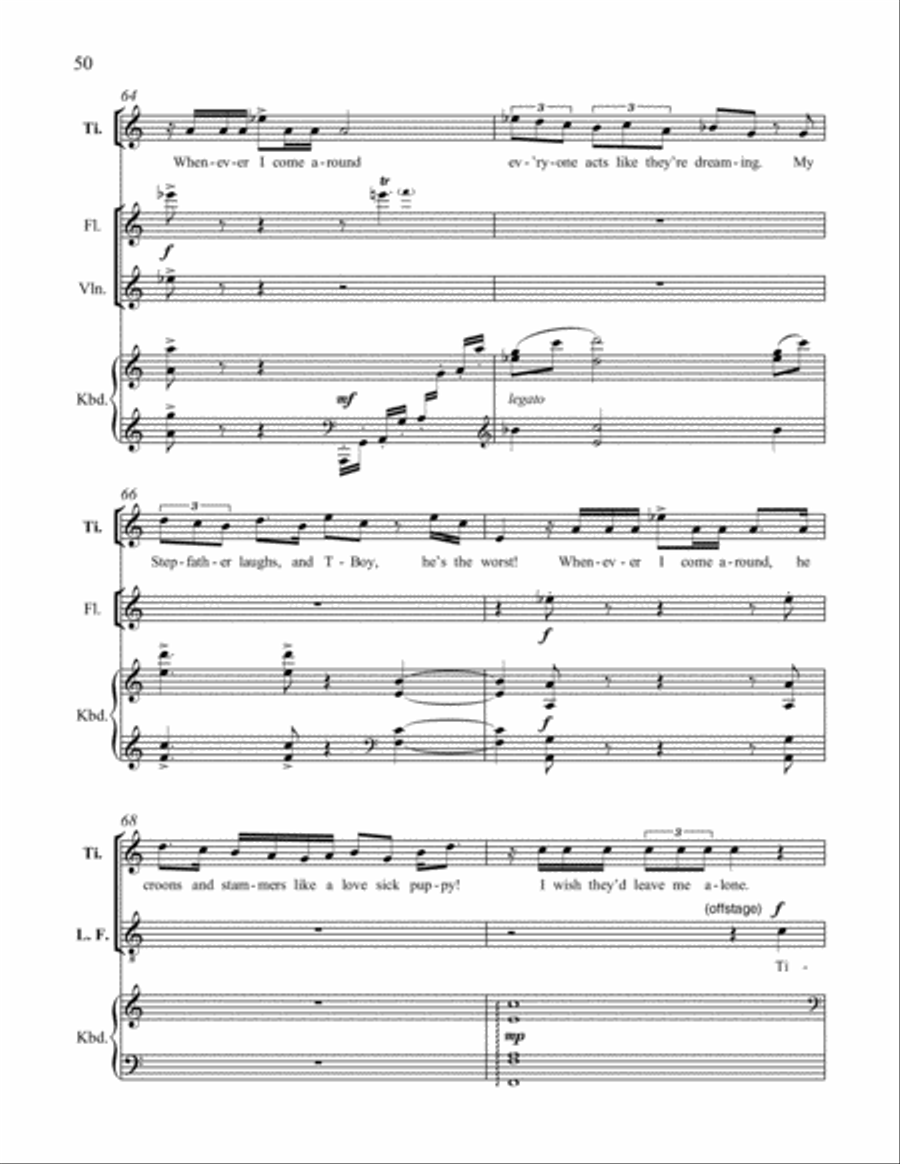 Titine Coming from The Silver Fox Voice Solo scores gallery preview page 4