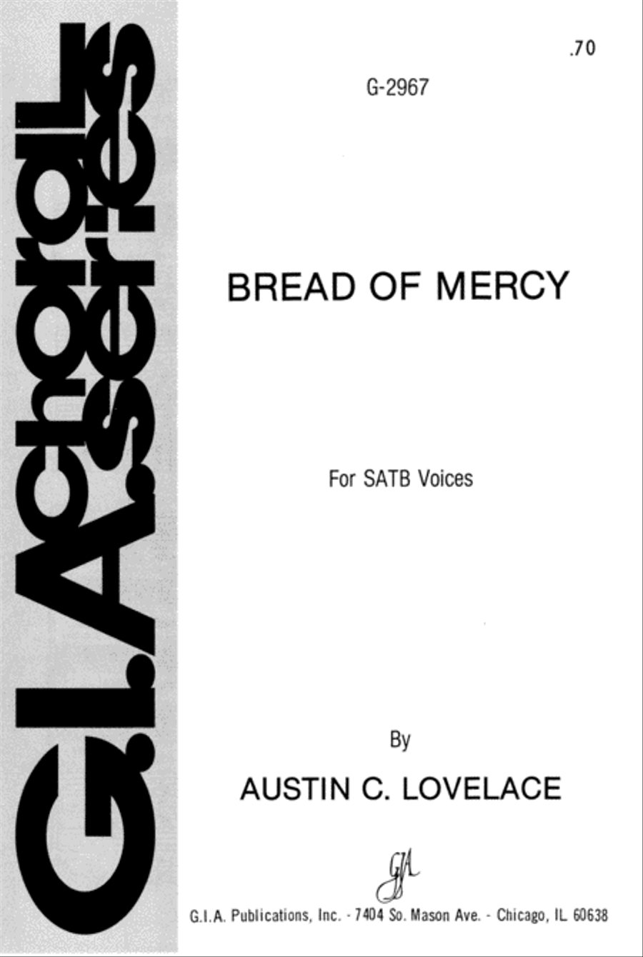 Bread of Mercy 4-Part scores gallery preview page 1