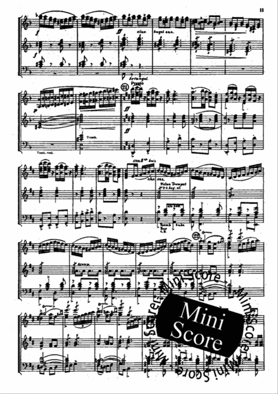 Slavische Rhapsodie No. 2 Fanfare Band scores gallery preview page 12