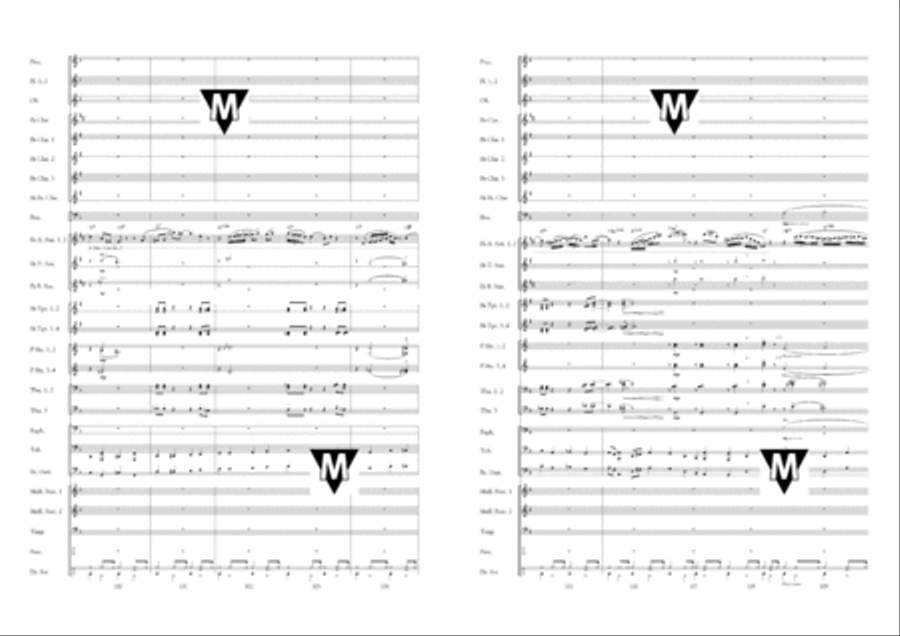 Blue Rondo a la Turk Concert Band scores gallery preview page 11