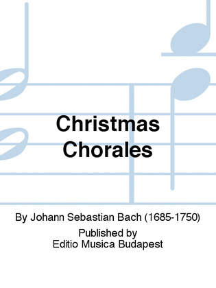Book cover for Christmas Chorales