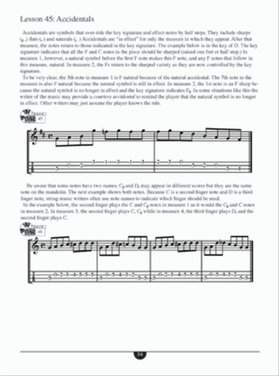 Modern Mandolin Method Grade 1 Bluegrass Fiddle scores gallery preview page 2