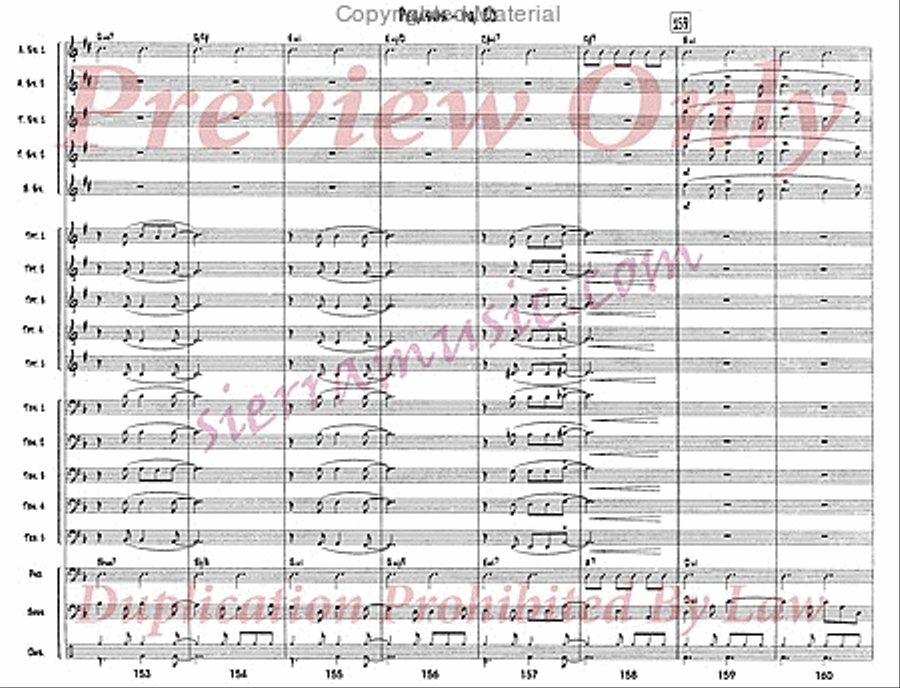 Pegasus Pegasus Jazz Ensemble scores gallery preview page 21