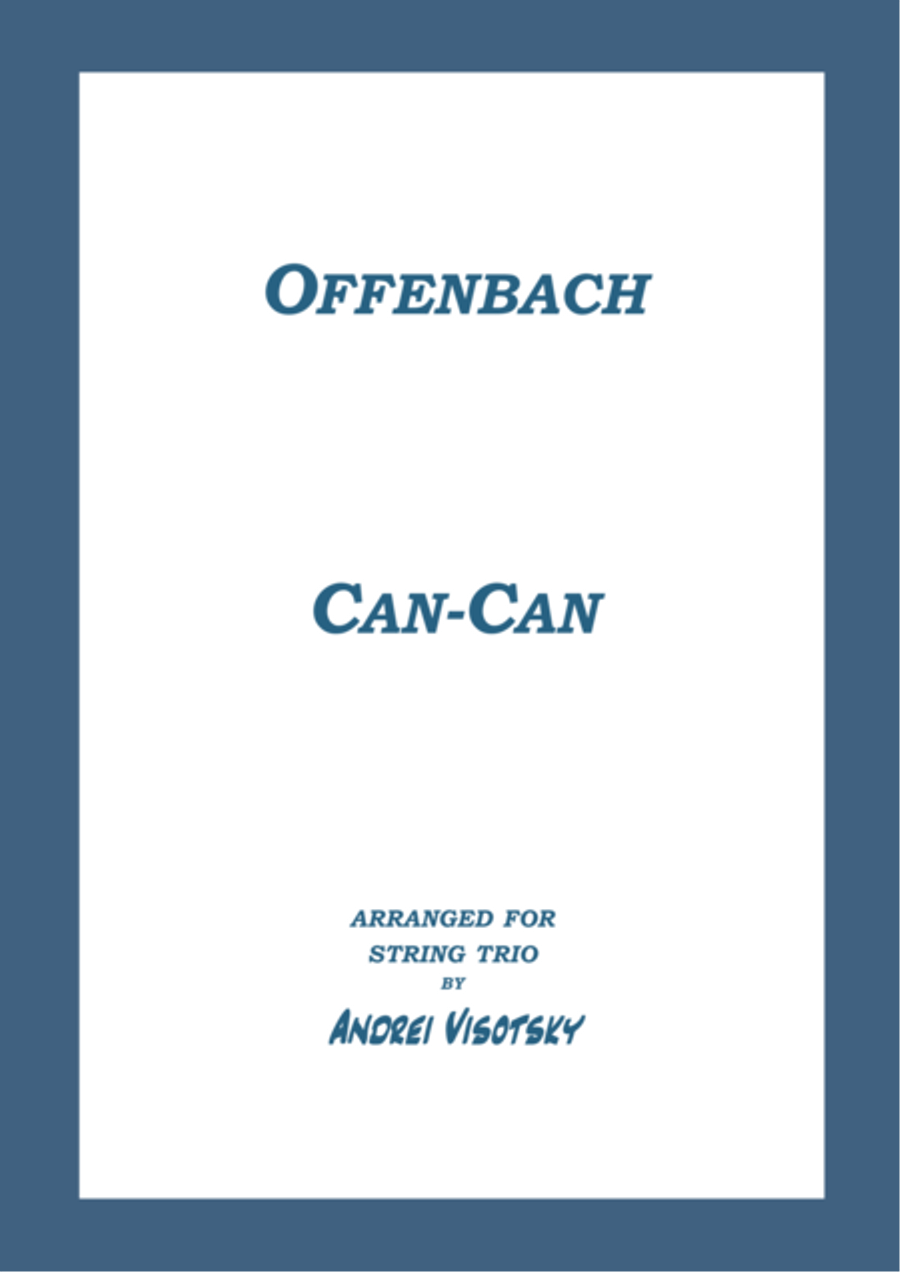 Can Can String Trio scores gallery preview page 1