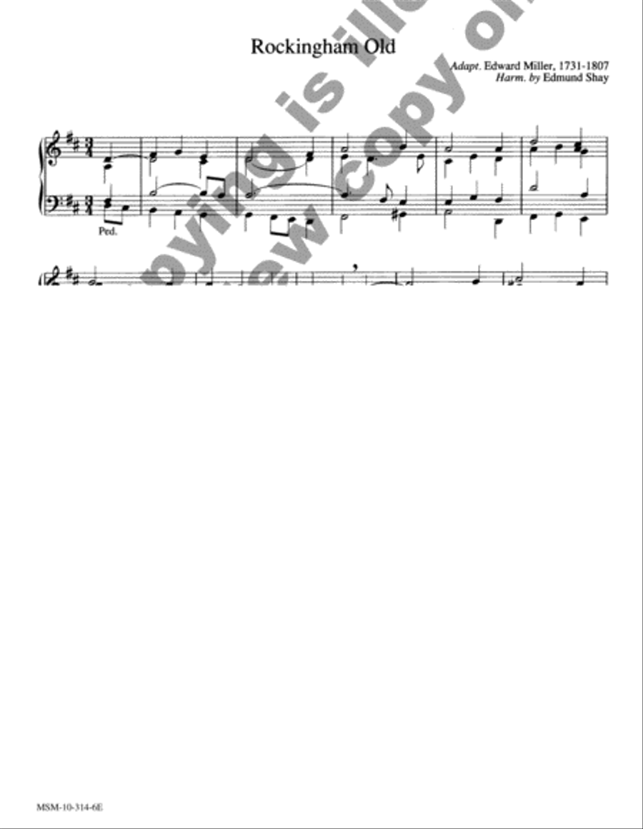 Hymn Harmonizations, Set 3