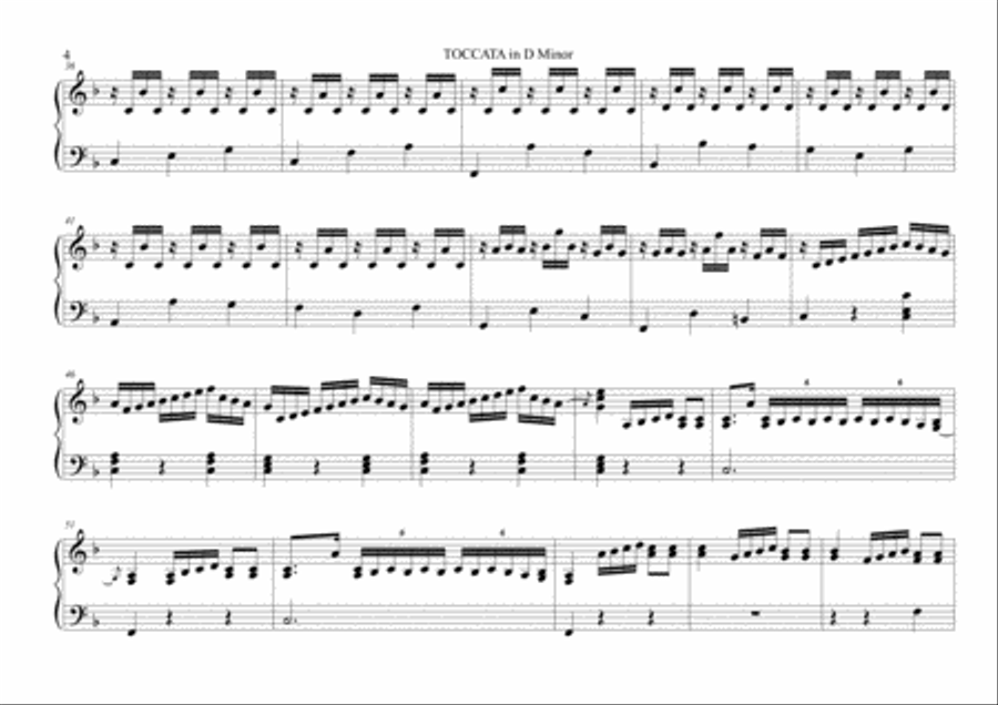 GALUPPI - TOCCATA in D Minor - 
