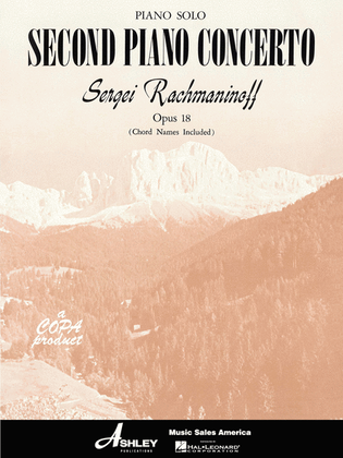 Book cover for Rachmaninoff – Second Piano Concerto Opus 18
