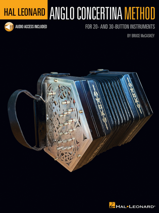 Book cover for Hal Leonard Anglo Concertina Method