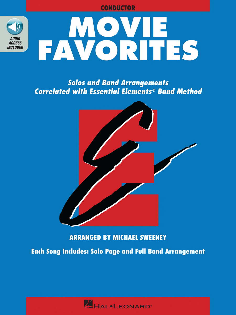 Movie Favorites - Conductor Score/CD Concert Band Methods scores gallery preview page 1