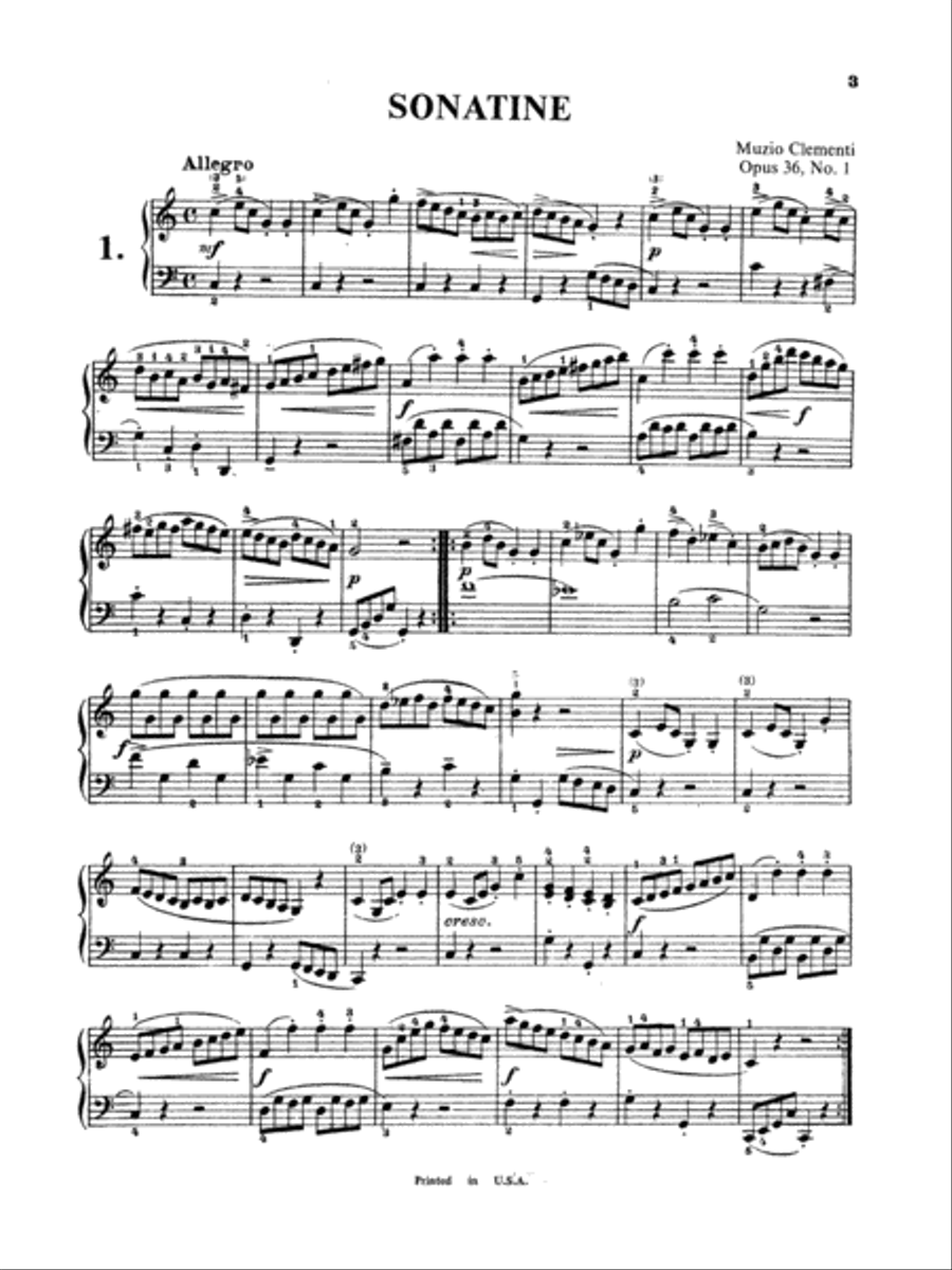 Sonatina Album -- 27 Pieces, Sonatinas and Sonatas, Volume 1 Piano Solo scores gallery preview page 4
