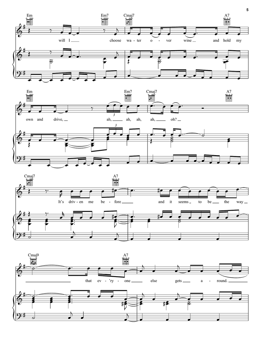 Drive Acoustic Guitar scores gallery preview page 5