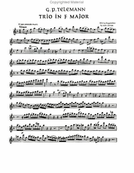 Three Sonatas for Flute image number null