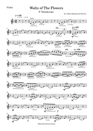 Waltz Of The Flowers (Tchaikovsky) - Easy Arrangement