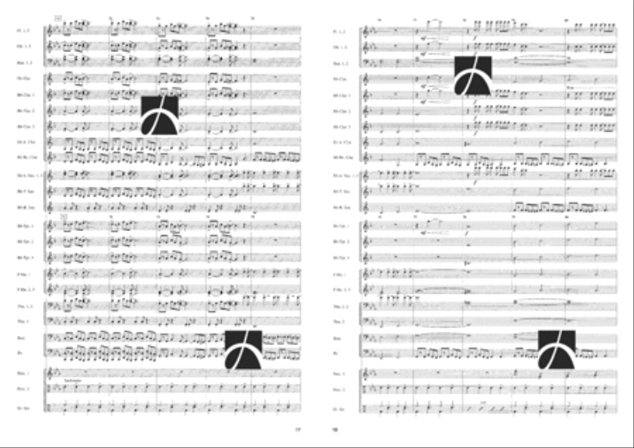 Cervo a Primavera Concert Band scores gallery preview page 9