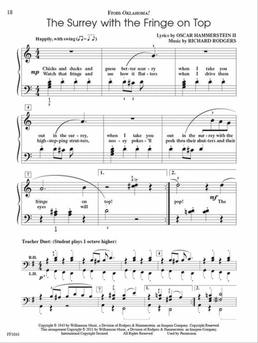 ShowTime Piano Jazz & Blues Piano Method scores gallery preview page 6