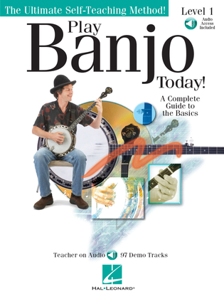 Book cover for Play Banjo Today! Level One
