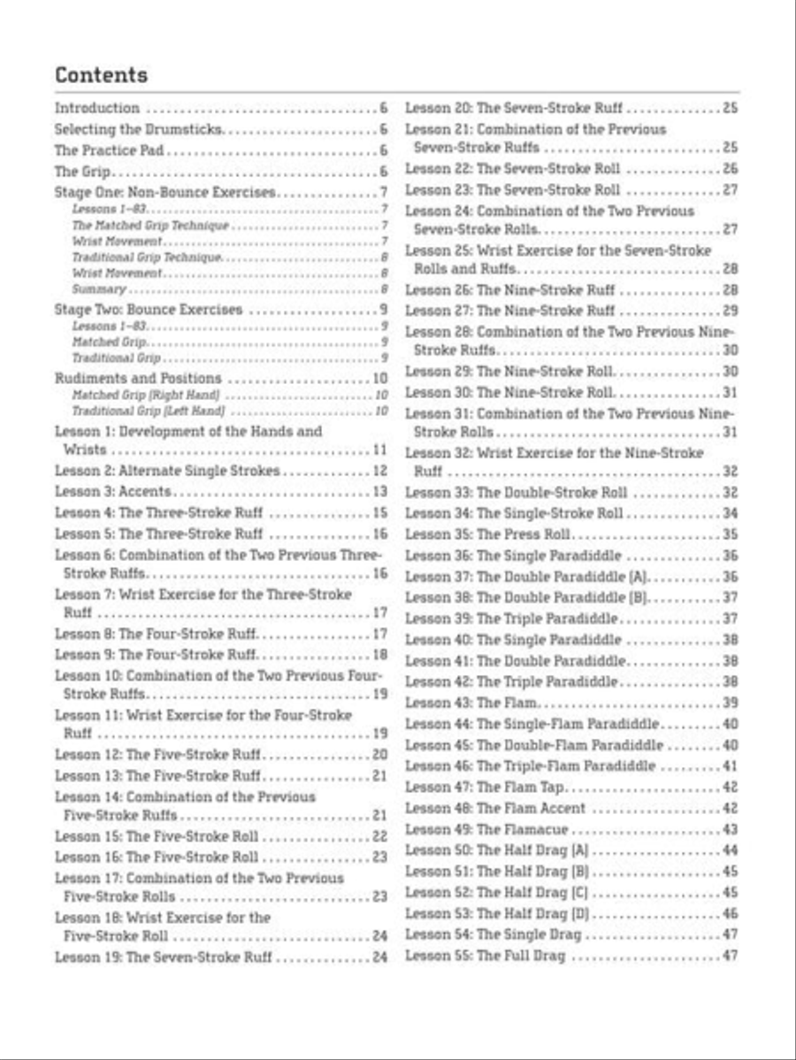 Buddy Rich's Modern Interpretation of Snare Drum Rudiments Percussion scores gallery preview page 3